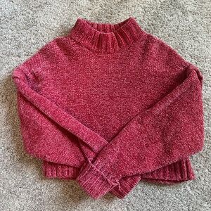 Urban Outfitters Pink Cropped Sweater